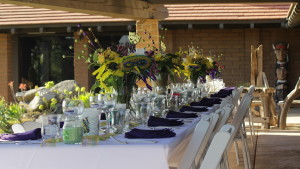 Table at Reed Wedding