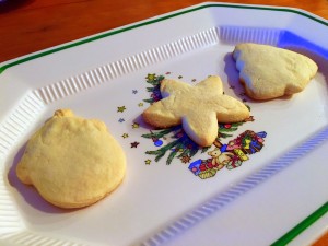 Buttery Sugar Cookies for holiday cookie cutouts