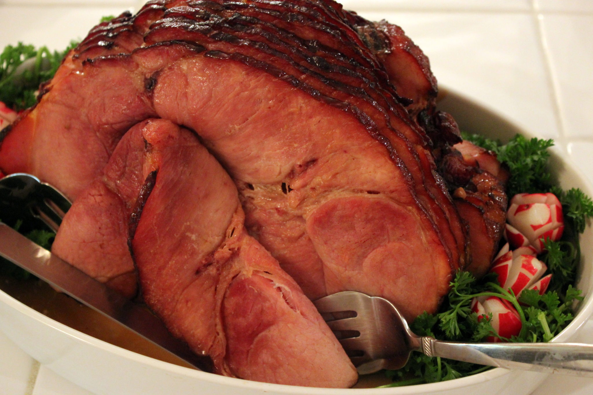 Easter ham recipes by Chef Pharrell from Artful Chefs - San Diego