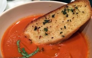 Homemade tomato soup 