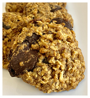 Dark Chocolate and Coconut Lactation Cookies