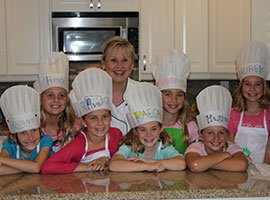 After slumber party brunch junior chef parties