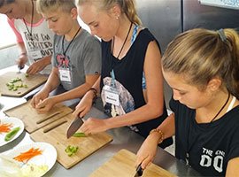 Junior Chef Summer Cooking Camp Food Preparation San Diego kids cooking classes junior chef summer cooking camp