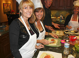 Artful Chefs french bistro mobile cooking classes in San Diego