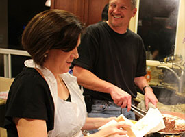 Artful Chefs offers light Italian mobile cooking classes in San Diego